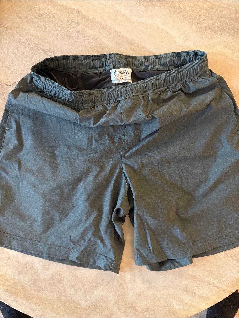 Chubbies Dark Green Shorts / Swim Trunks